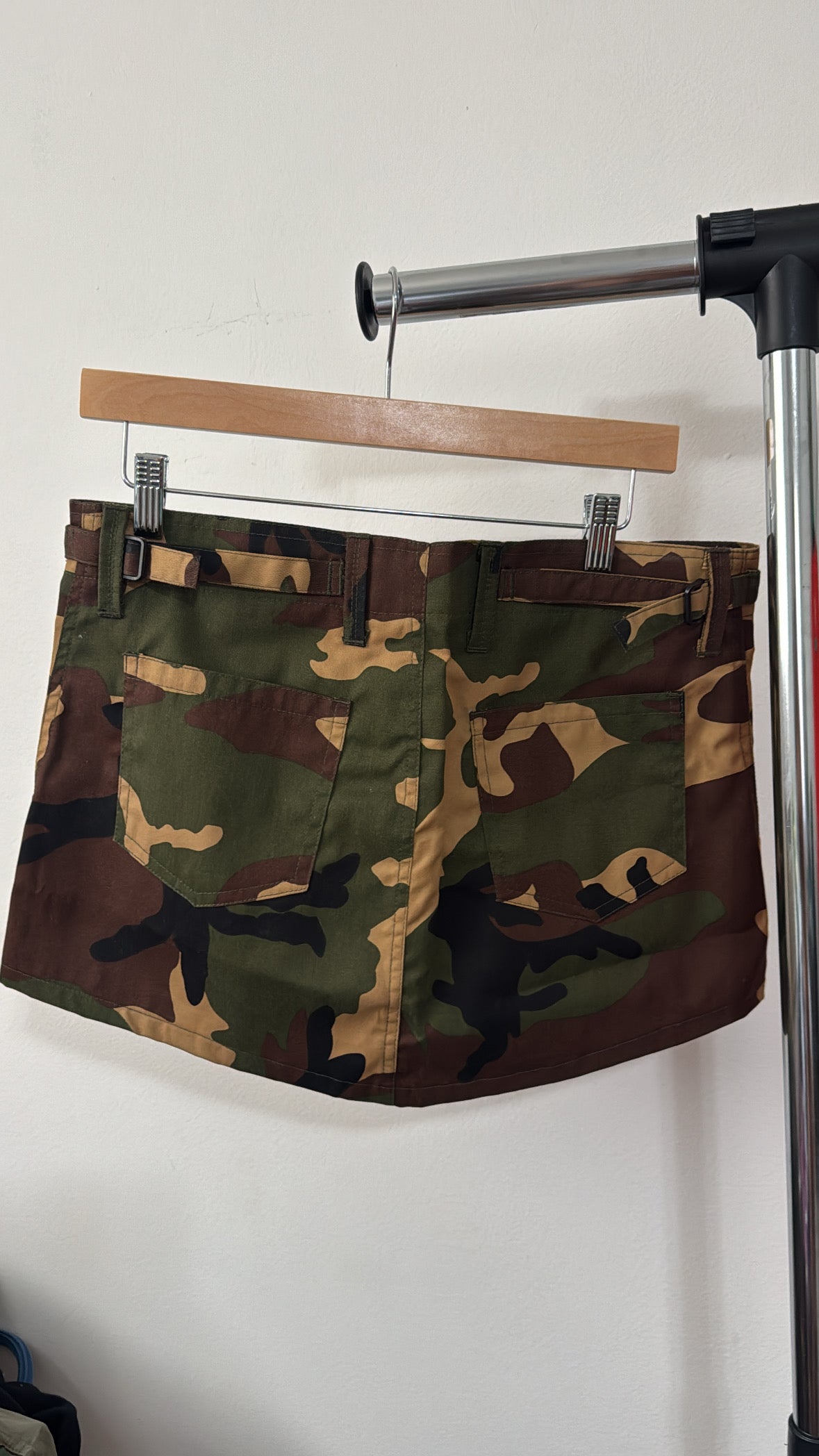 CAMO MINI SKIRT
