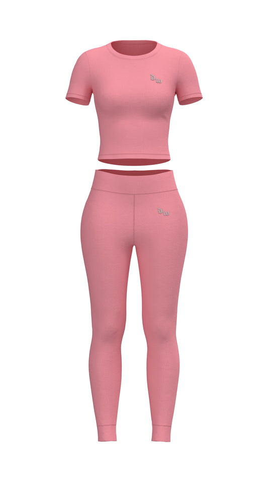 Bubblegum Pink | Short Sleeve Set