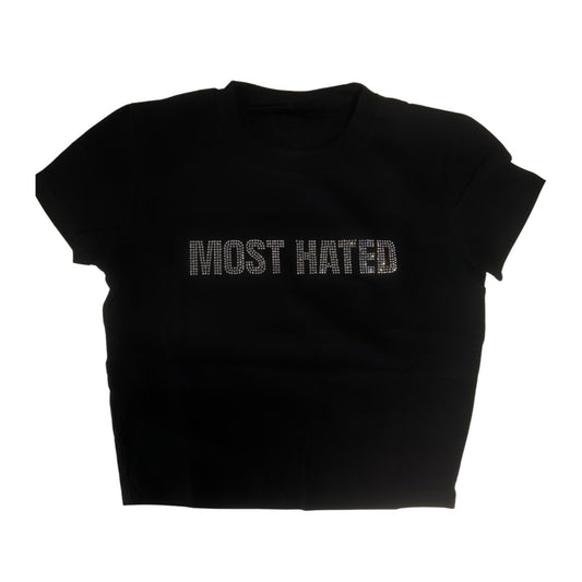 | MOST HATED Bling Crop Tee