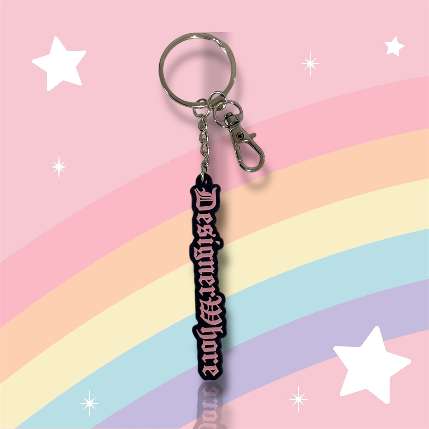 DW SILICONE KEYCHAIN