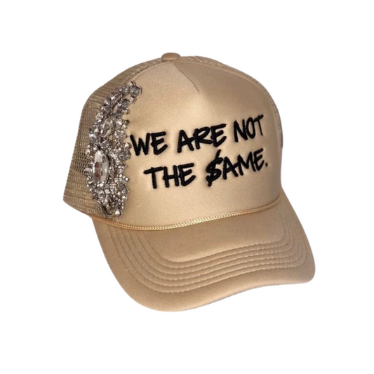 Tan "We Are Not The Same" Trucker Hat