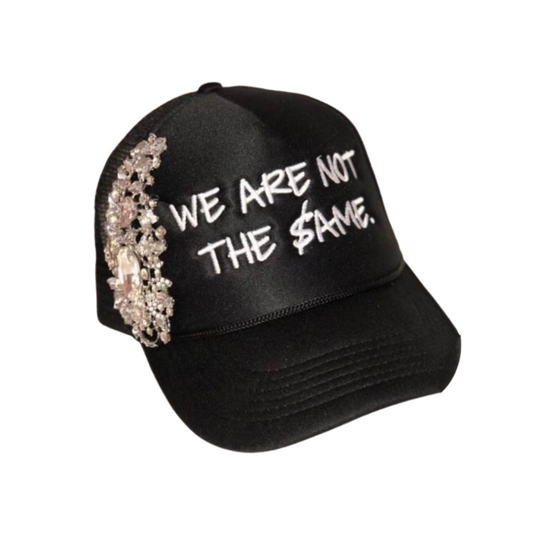 Black "We Are Not The Same" Trucker Hat