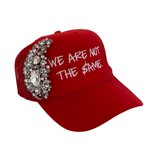 Red "We Are Not The Same" Trucker Hat