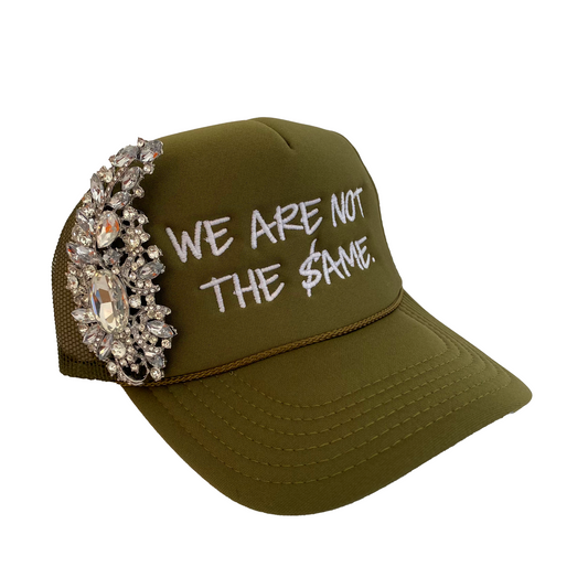 Green "We Are Not The Same" Trucker Hat