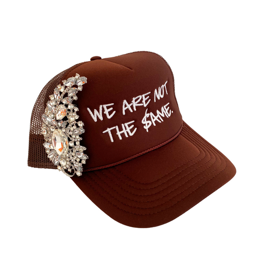 Brown "We Are Not The Same" Trucker Hat