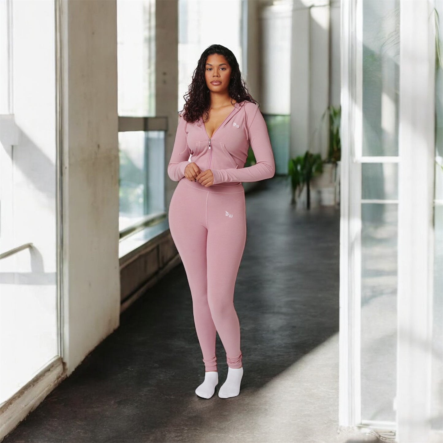 Plush Pink| Hoodie Set