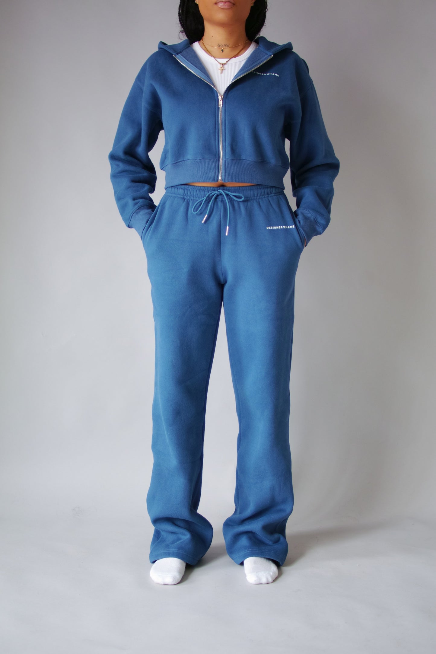 DW BLUEBERRY COZY| ZIP JOGGER SET