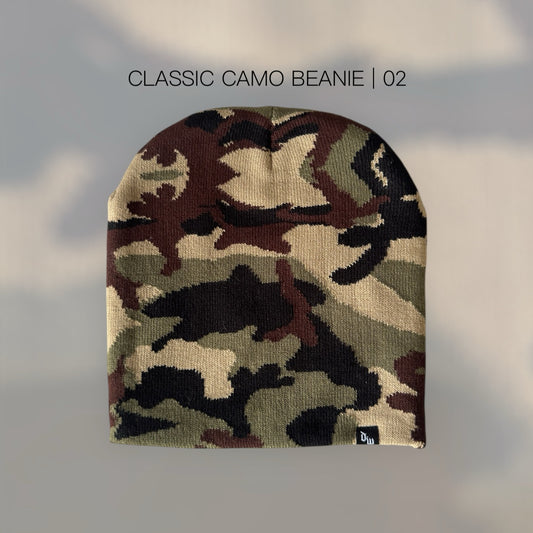 DW CLASSIC CAMO| GREEN BEANIE