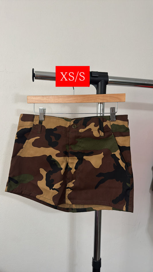 CAMO MINI SKIRT