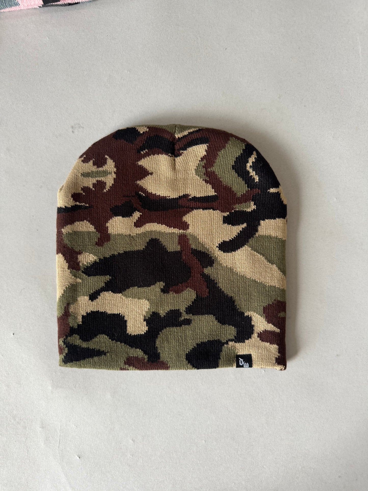 DW CLASSIC CAMO| GREEN BEANIE