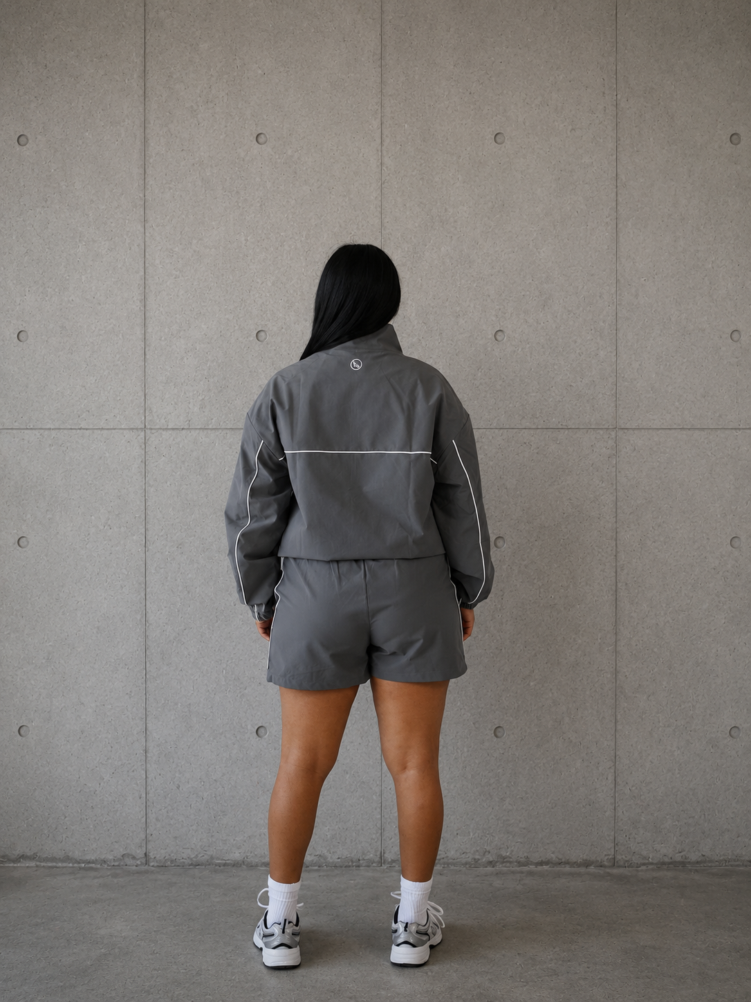 DW STEEL GREY TRACKSUIT| SHORT SET
