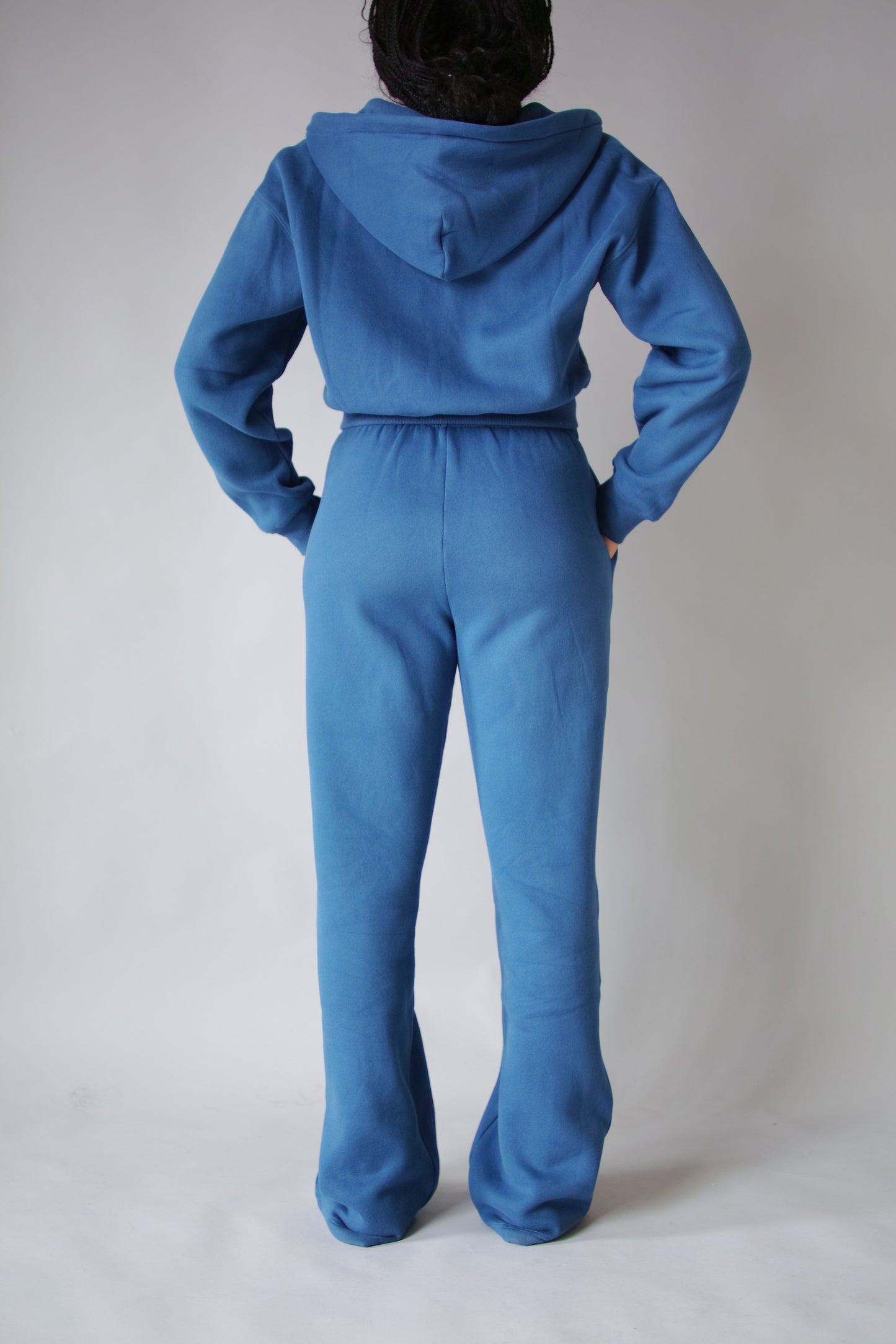 DW BLUEBERRY COZY| ZIP JOGGER SET