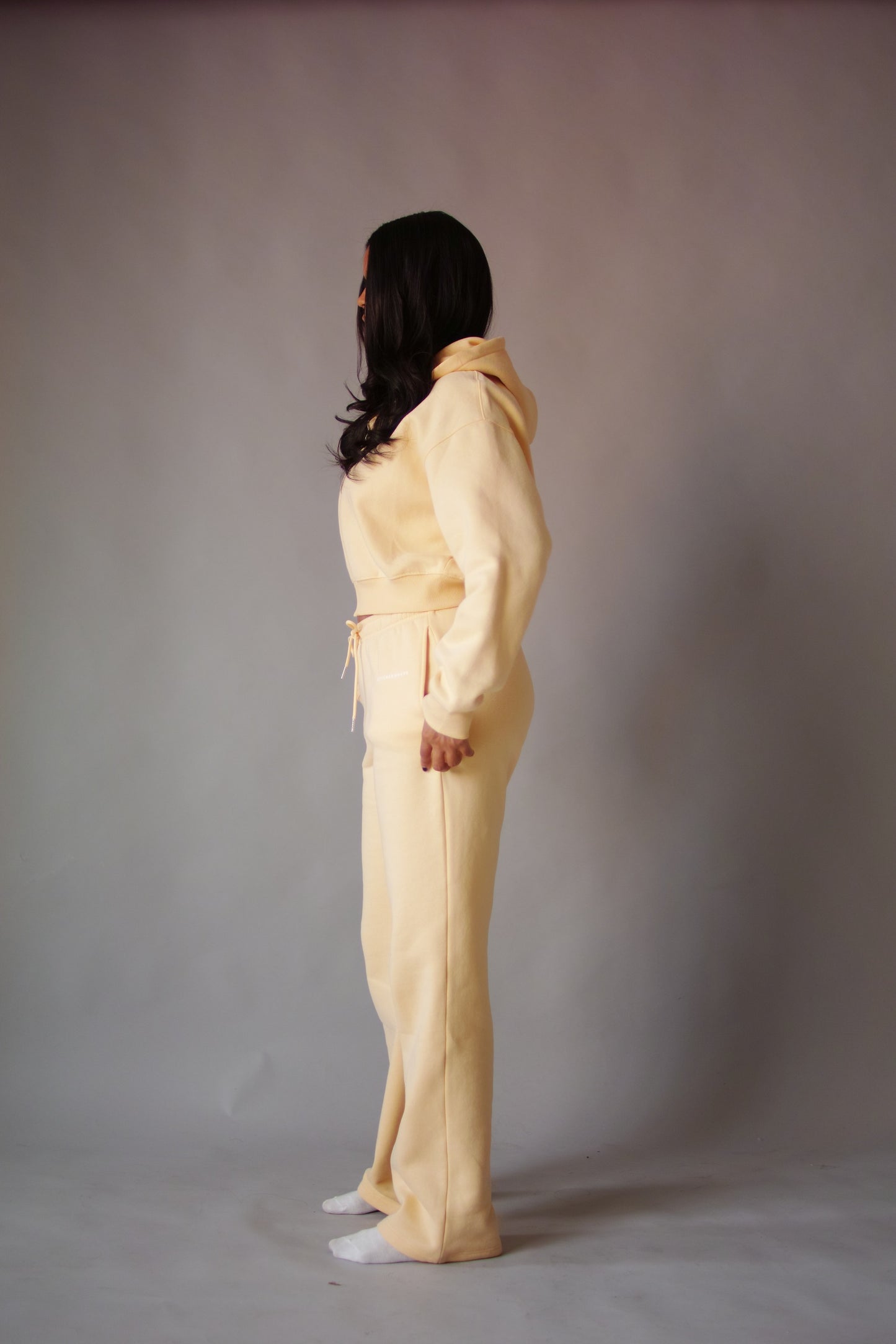 BUTTER YELLOW COZY |ZIPPER JOGGER SET