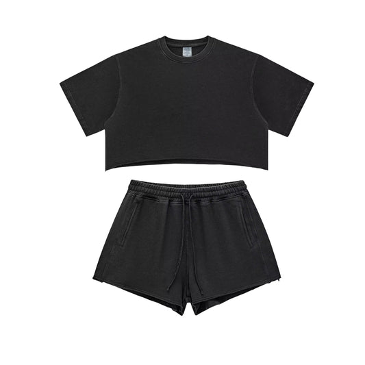 Black |DW Essential Short set